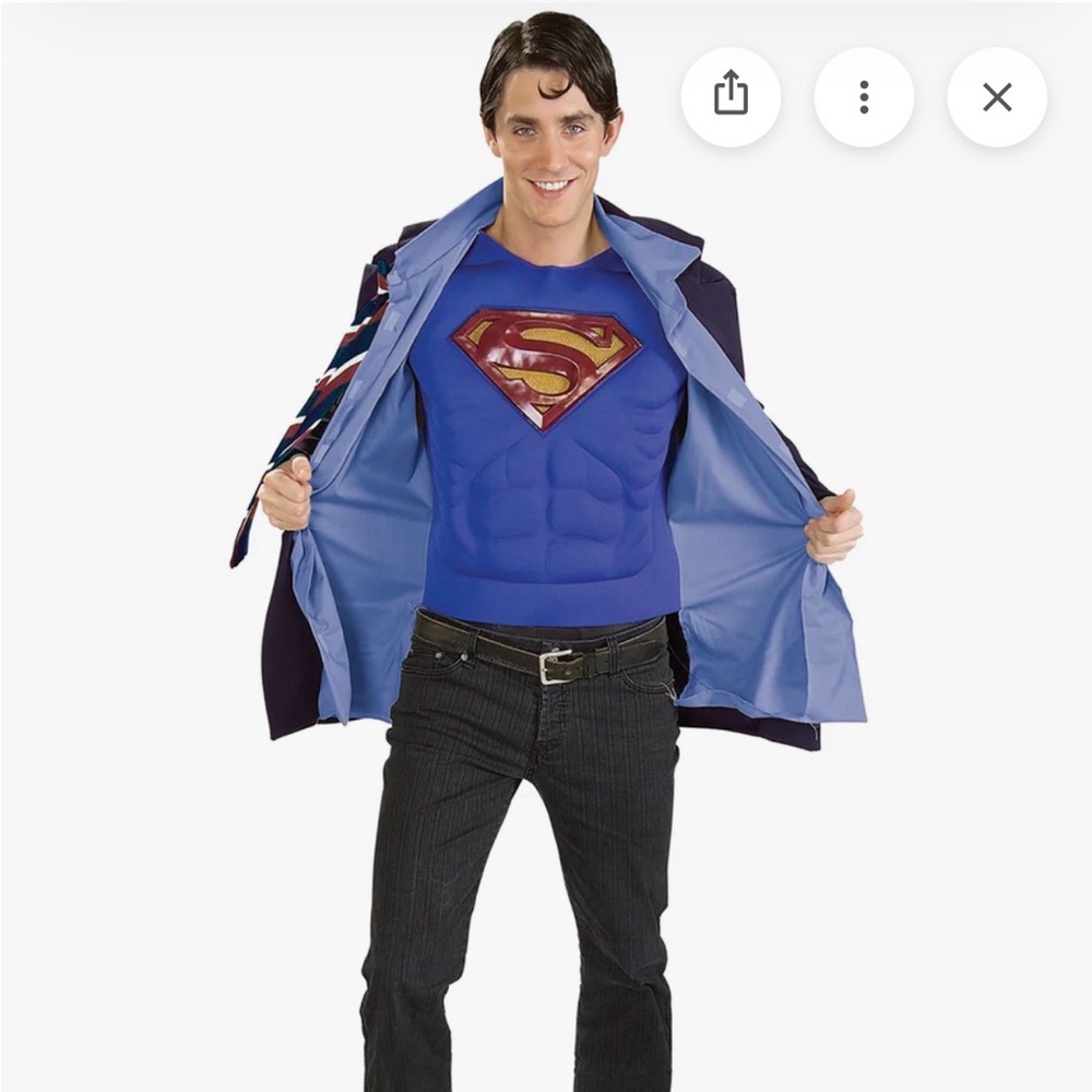Superman/Clark Kent Halloween Costume
